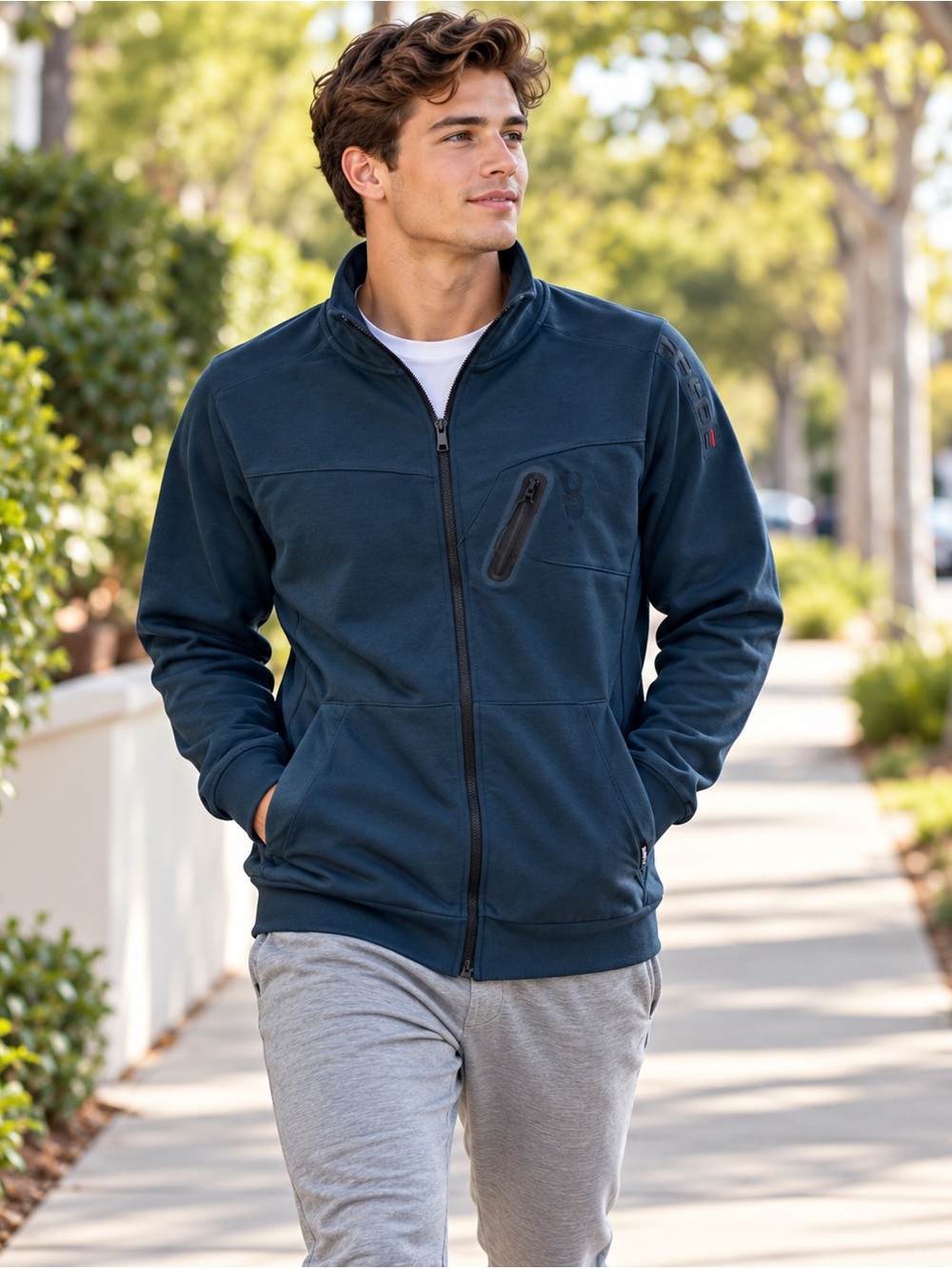 Spyder Men's Lightweight Jacket - Dark Blue